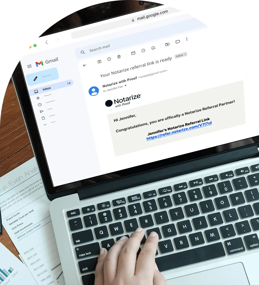 person typing on a laptop
